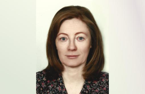Zdjęcie przedstawia doktor inżynier Katarzynę Dems-Rudnicką. 
