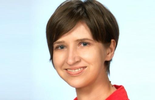 Zdjęcie przedstawia doktor inżynier Monikę Potyrałę. 