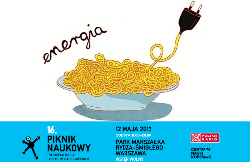 Plakat promujący 16. Piknik Naukowy w Warszawie