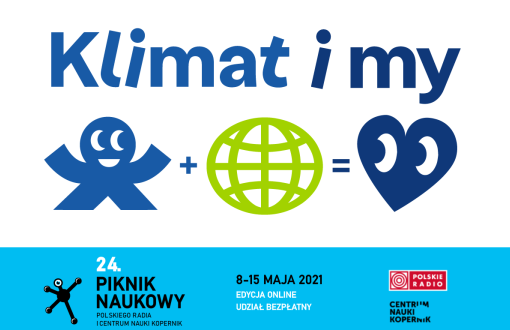 Plakat promujący 24. Piknik Naukowy w Warszawie